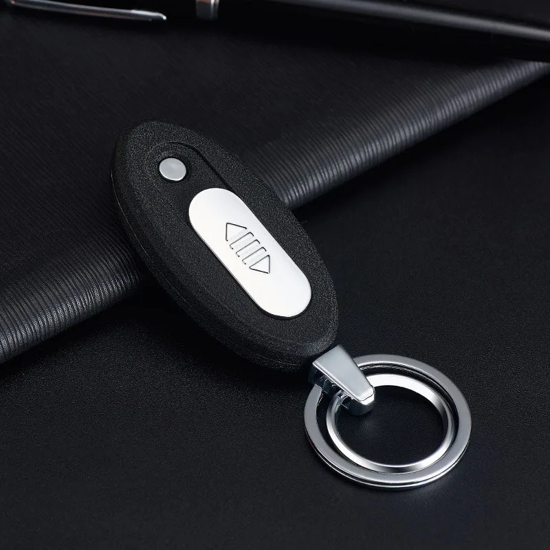 Black Scrub Креативная Электронная зажигалка брелок USB Зажигалка многоразовая USB зарядка прикуриватель гаджеты для мужчин не забудьте взять с собой - Цвет: Black Scrub