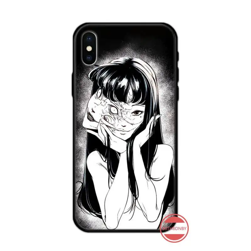 

Junji Ito Tees Horror comic high quality Phone Case coque for iPhone 11 12 pro XS MAX 8 7 6 6S Plus X 5S SE 2020 XR