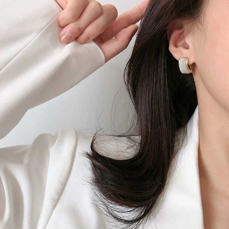 Милые серьги для девочек простые в стиле супер феи модные женские