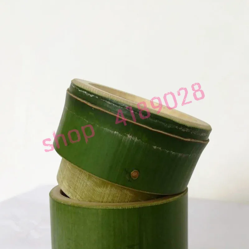 Чашка для чая из натурального бамбука (с крышкой) ручная работа | Дом и сад