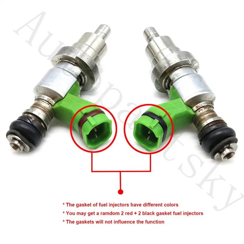 Оригинальные OEM Новые Топливные форсунки 23250 28070 для Toyota RAV4 Avensis 2.4L D4 двигатель
