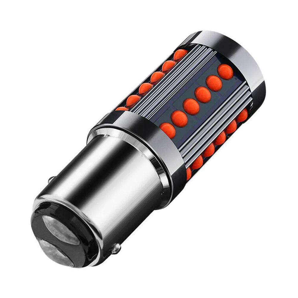 

1157 BAY15D COB LED Light Bulb 2pcs Aluminum Brake Car DC/AC 12V-24V Lamp Light Super Bright
