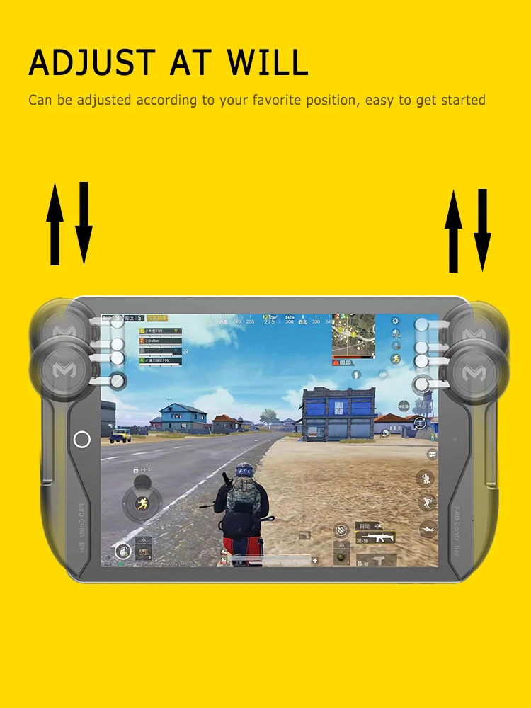 Пуговицы PUBG для стрельбы геймпад джойстик AKpad6K игровой контроллер ipad планшета