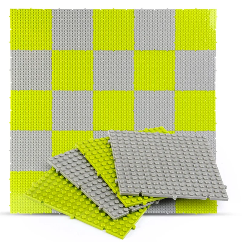 Базовая пластина для мелких кирпичей 2 шт. 16*16 точек 12 6*12 6 см | Игрушки и хобби