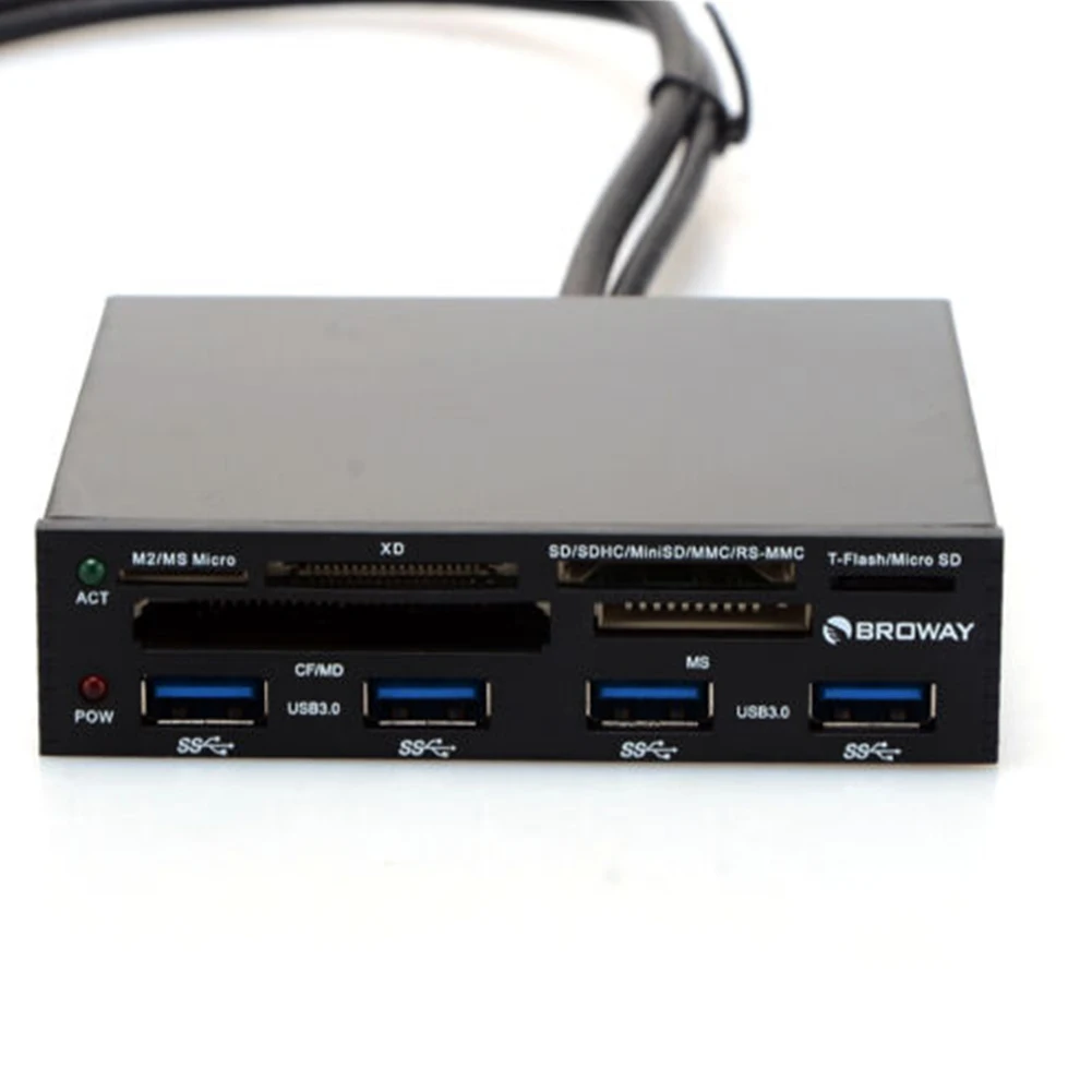 3 5 в внутренний PCI Express PCI-E USB-концентратор кардридер SD MMS XD M2 Новый | Компьютеры и