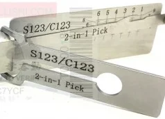 

Schlage Everest (C123) 2-in-1 Tool by- Original Lishi