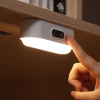 desk lamp hanging magnetic led table lamp chargeable stepless dimming cabinet light night light for closet wardrobe lighting