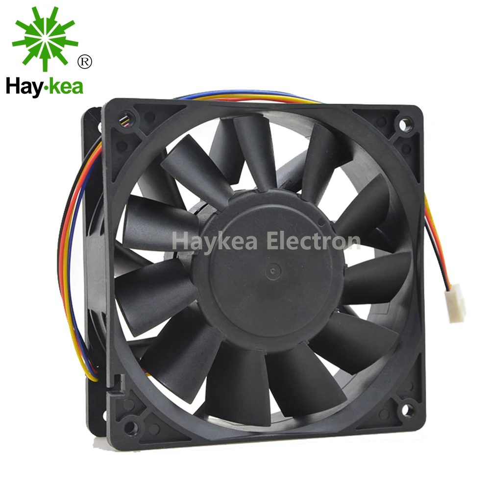 Для Delta FFB1212EHE 120*120*38 мм 12038 высокоскоростной DC 12 в 3.0A для bitcoin miner чехол мощный вентилятор охлаждения