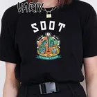 Женская футболка с рисунком аниме вилбур САУ, летняя футболка 2021, футболки большого размера в стиле Харадзюку, уличная одежда, футболки с графическим рисунком, топы с рисунками