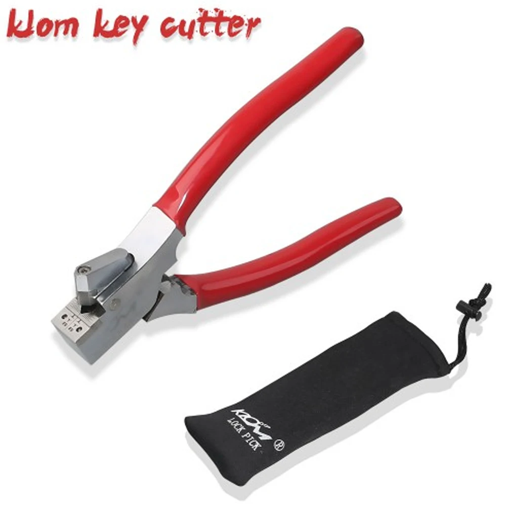 KLOM Key Cutter Locksmith Car Key Cutter Pliers Auto Key Blanks Cutting Machine Locksmith Tool