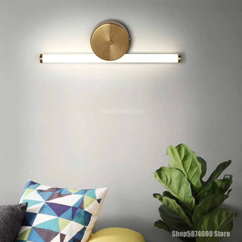 Современная светодиодная акриловая настенная лампа в скандинавском стиле