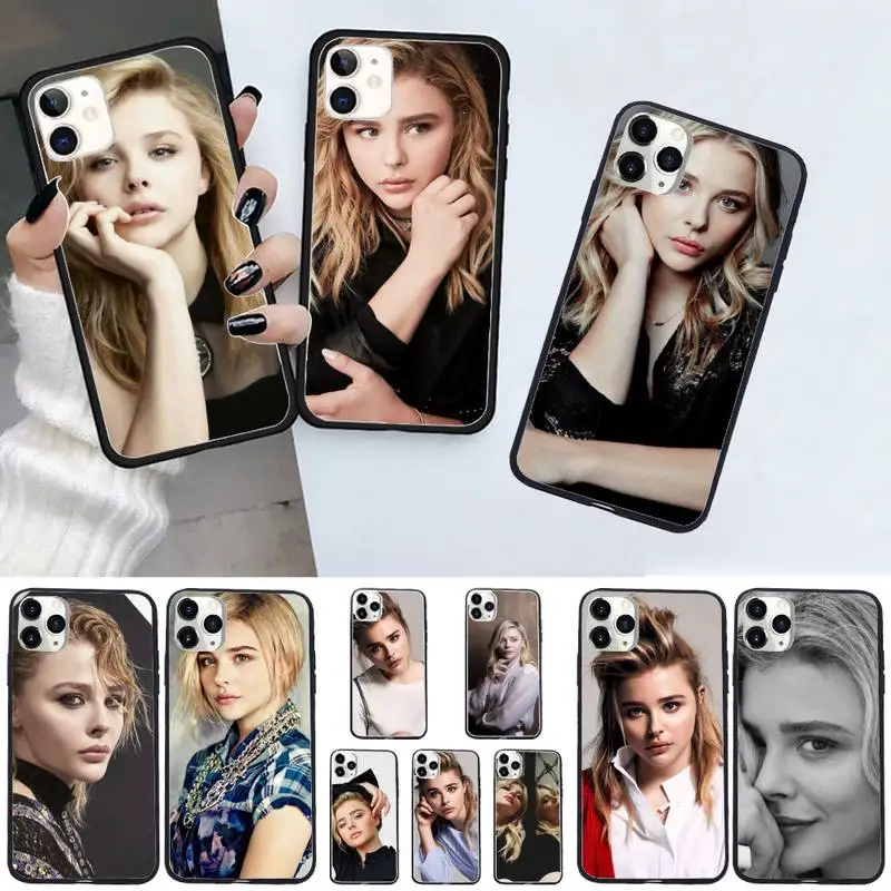

Chloe Grace Moretz actress Girl Phone Case For iphone 12 11 13 7 8 6 s plus x xs xr pro max mini shell