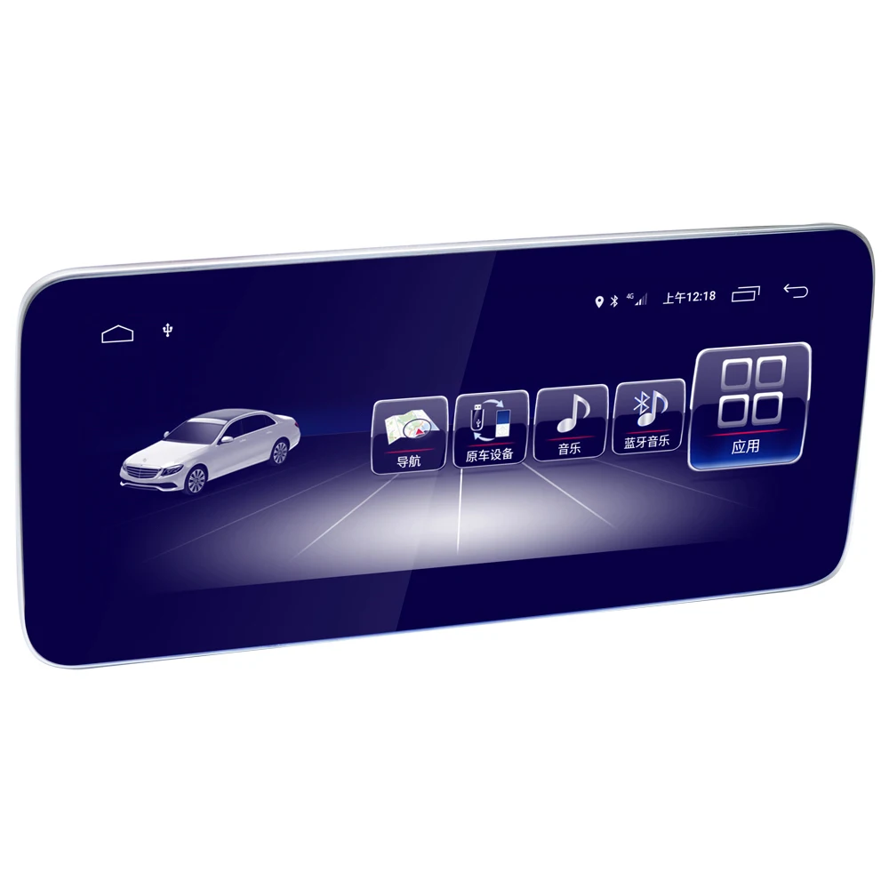 10 25 &quotAndroid 8 1 автомобильное радио Bluetooth GPS навигация головное устройство экран для