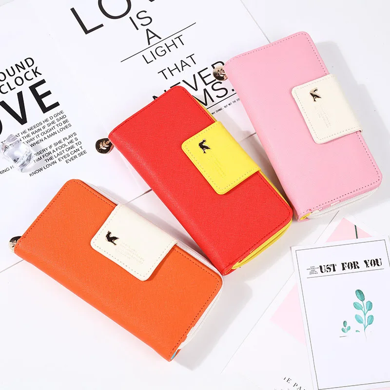 

Luxury Designer Famous Brands Long Women Wallets Card Holder Female Clutch Women's Purse Coin Money Bag Walet