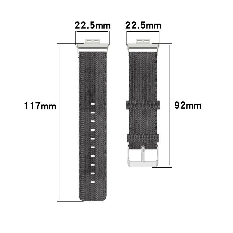 

Multicolor Nylon Watch Strap for Huawei Watch Fit Smart Watch Sports Wrist Band Replace Bracelet Canvas Band for Huawei Fit