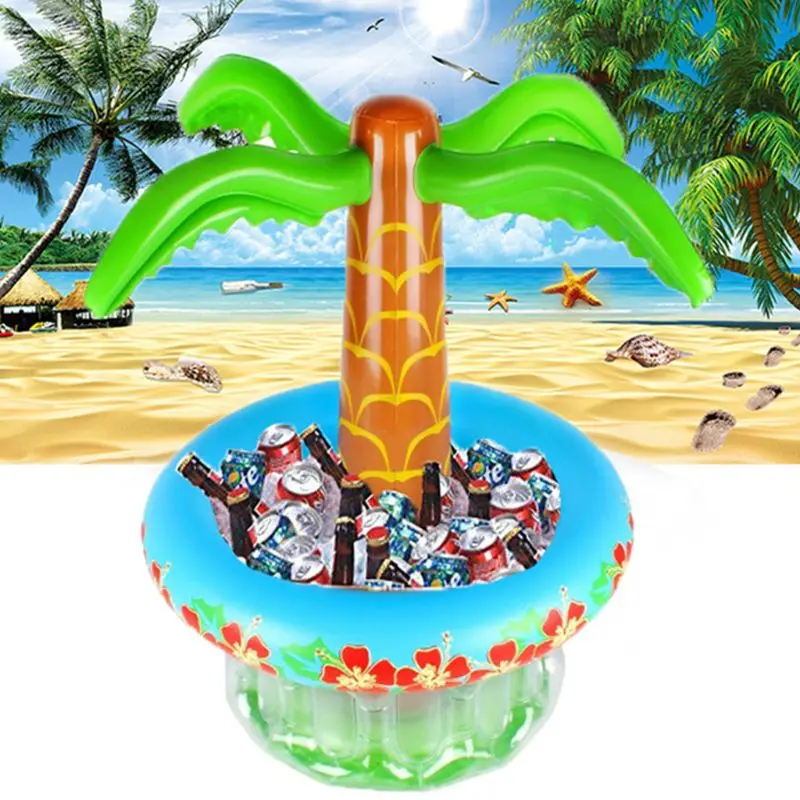 

65CM Inflatable Drink Coolers for Parties Hawaiian Tropical Sandbeach Party Toys