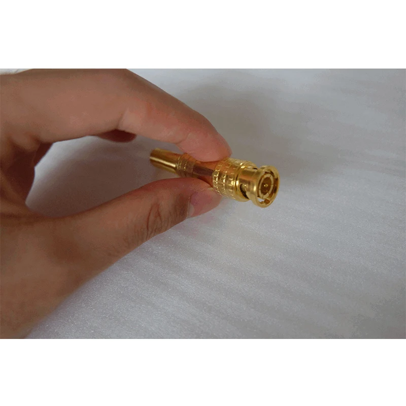 Металлический коаксиальный кабель с разъемом BNC мама на RCA папа из чистой меди 10