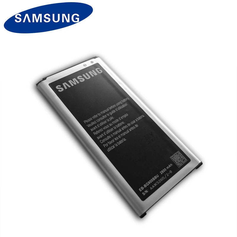Samsung оригинальный аккумулятор 2800 мАч EB-BG900BBU EB-BG900BBC для S5 G900S G900F G900M G9008V 9006V 9008W 9006W