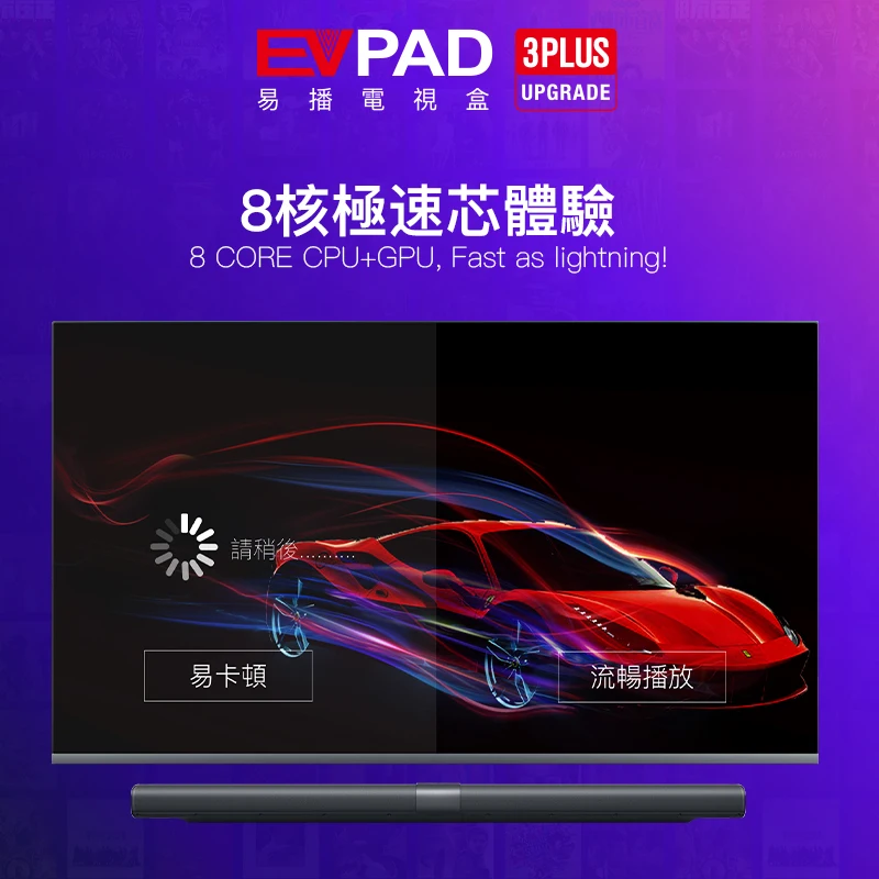 Evpad3PLUS Evpad 3 PLUS новая версия 2G DDR3+ 32G EMMC 8 Core HDMI 2,0 4K 1080P Bluetooth Android tv Box с бесплатным подарком