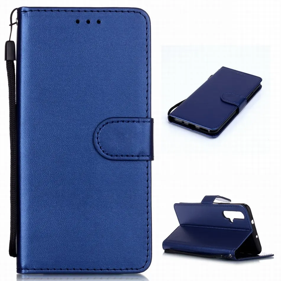 Blue C Простой кожаный чехол для сумки Motorola Moto One G5s G6 Plus G7 power P30 Note кожаная рамка Z3 Z4 Play сплошной цвет Funda E06F - Цвет: Blue C