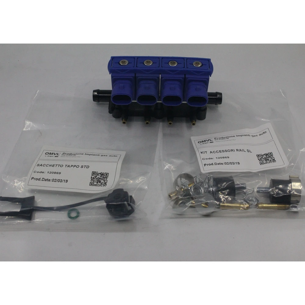 OMVL REG 4CYL форсунки рельсы