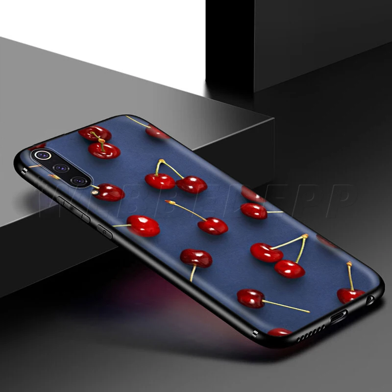Webbedepp чехол с изображением вкусных фруктов вишни для Samsung Galaxy S7 S8 S9 S10 Plus Edge Note 10 8 9