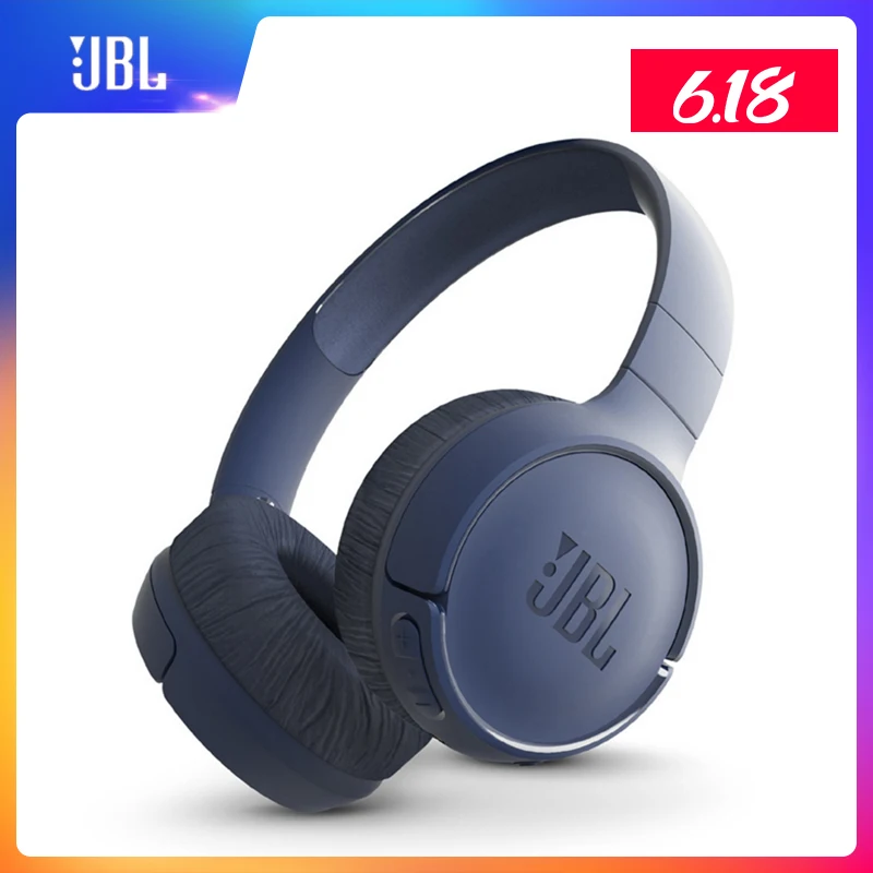 JBL T500BT Wireless Bluetooth Headphones Flat-foldable on-Ear Headset with Mic Noise Canceling Earphone Call &amp Music Controls |