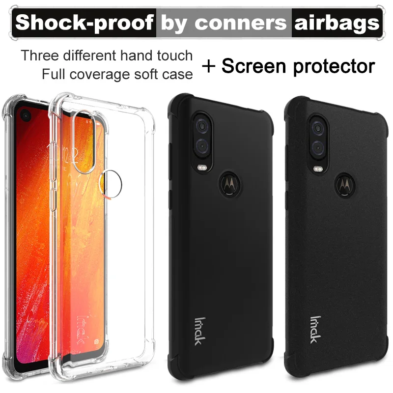 Подушка безопасности для Motorola Moto One Vision P50 чехол защиты экрана IMAK мягкий