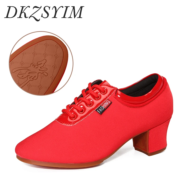 

WOMEN Dance Shoes Ballroom Latin Shoes Ladies Dance Shoes For girls Shoes Dance Sneaker Outdoor Low Heel Tango Dance Shoes 34-41