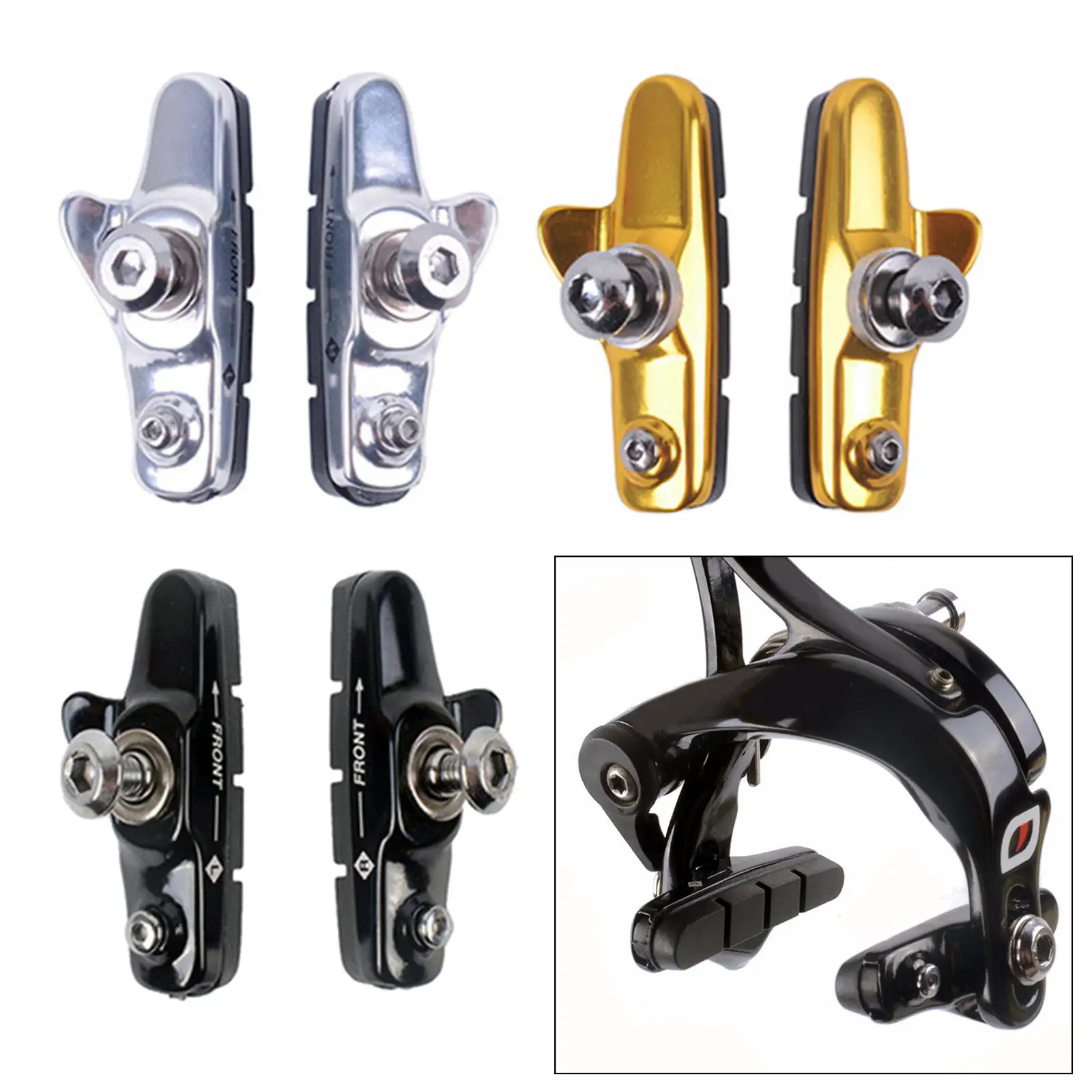 Светильник кие тормозные колодки для дорожного велосипеда | Спорт и развлечения