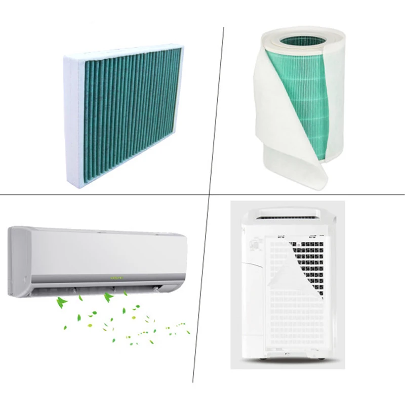 10 шт. 68x30 см электростатического сахарной ваты для xiaomi mi air purifier pro / 1 2