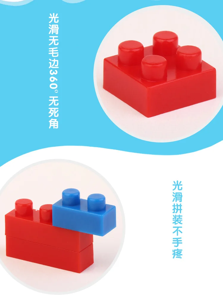 Building Blocks DIY Creative Bricks Bulk Model Figures Educational Kids Toys | Игрушки и хобби