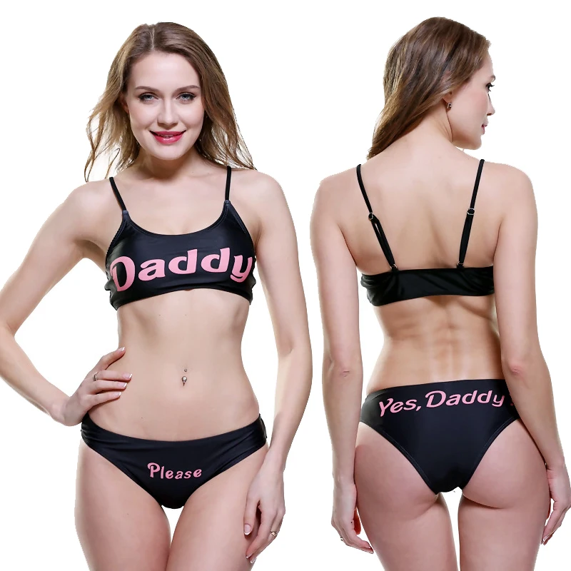 Летние женские мягкие майки с надписью и принтом папы + белые нижнее белье для женщин