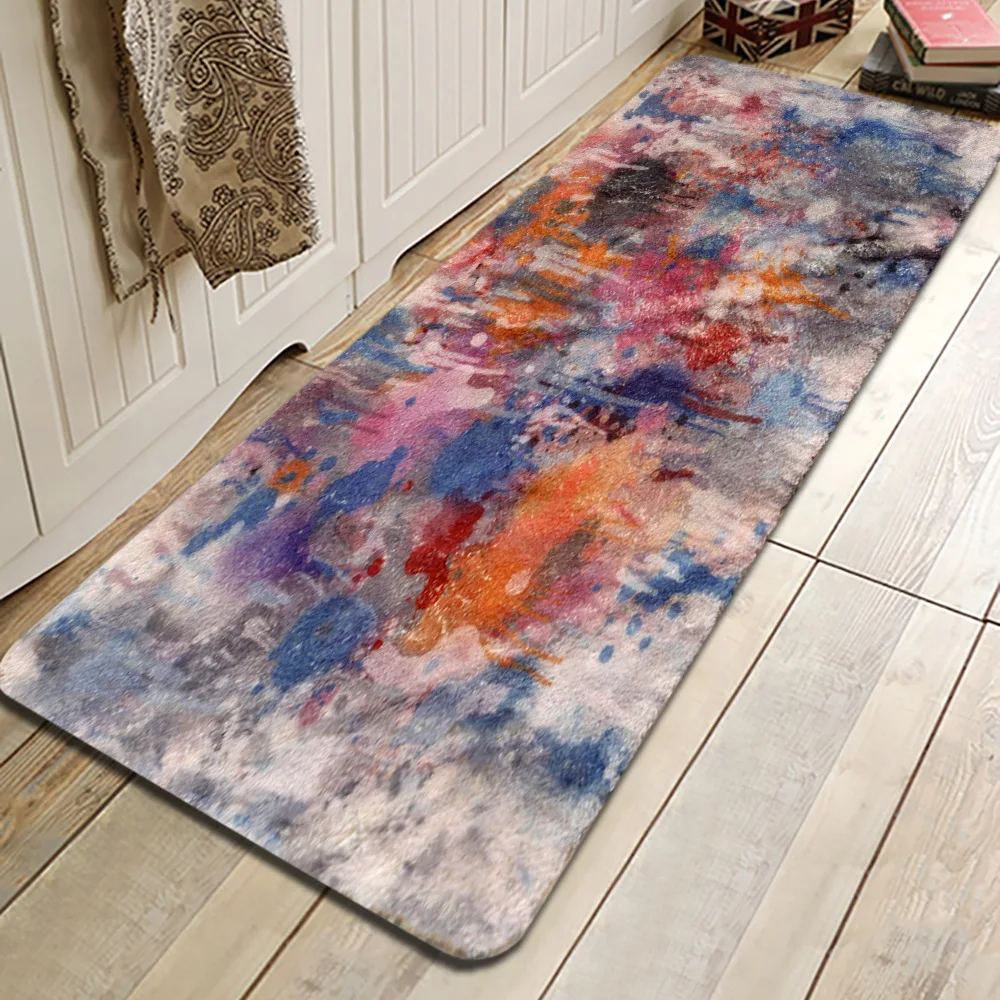 Домашний декор кухонные коврики красочные картины напольный коврик для лестницы