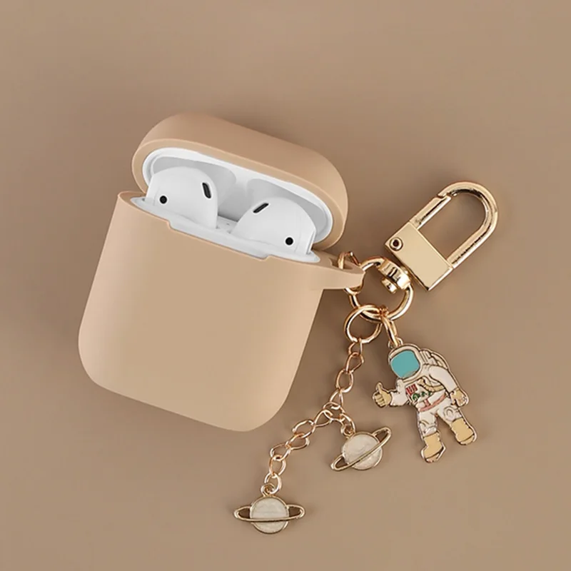 

Симпатичный брелок космонавта для Apple Airpods чехол аксессуары чехол для наушников силиконовый защитный чехол Чехол Защита от потери