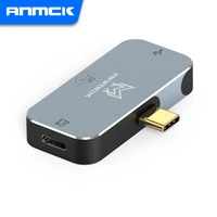anmck usb c to hdmi dp adapter for laptop macbook pro type c to hdmi cable 4k 60hz convertor usb c mini dp splitter hub dock