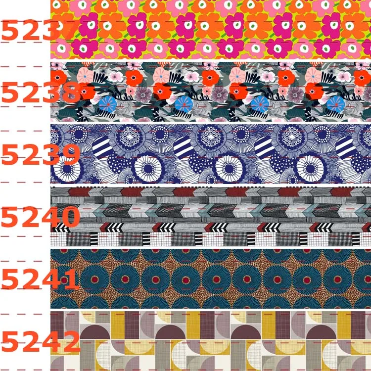 Winsome 50 ярдов несколько размеров сложная многоцветная печатная корсажная лента с