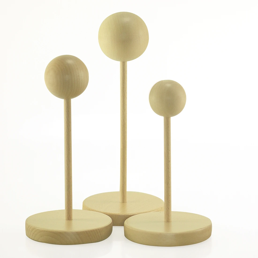 Деревянный Стенд Подставка для парика 1/8 BJD кукла тренировка мозга игрушка детей