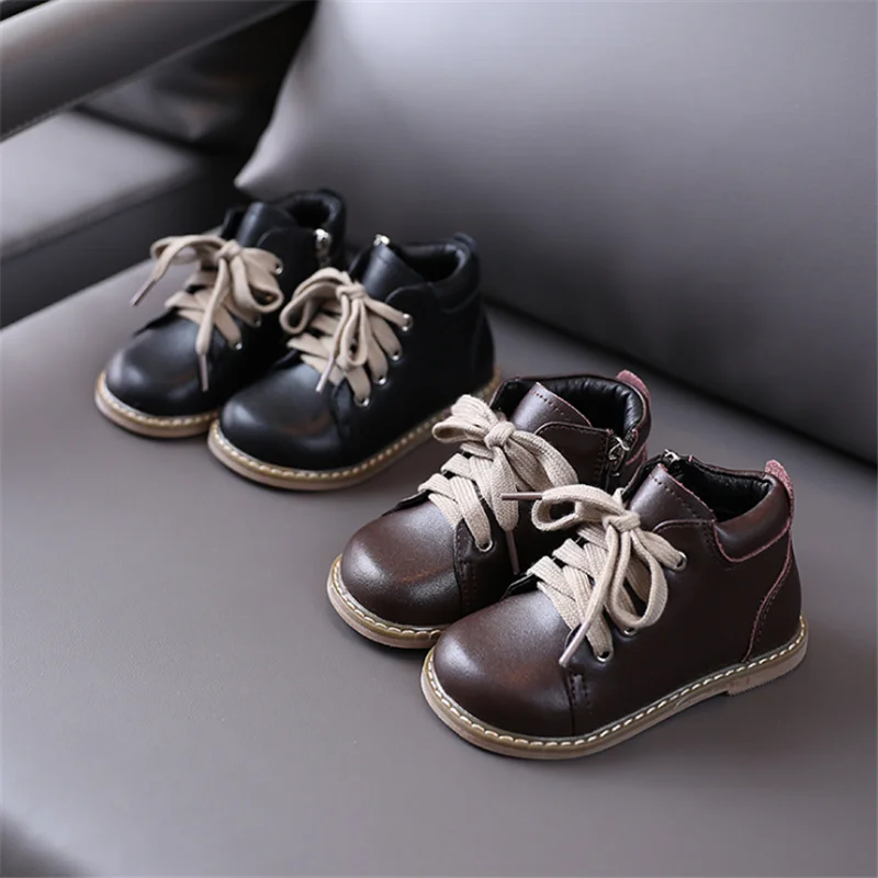 

Children's boots Fall 2020 new children's Martin boots soft-soled baby boots boys and girls short boots