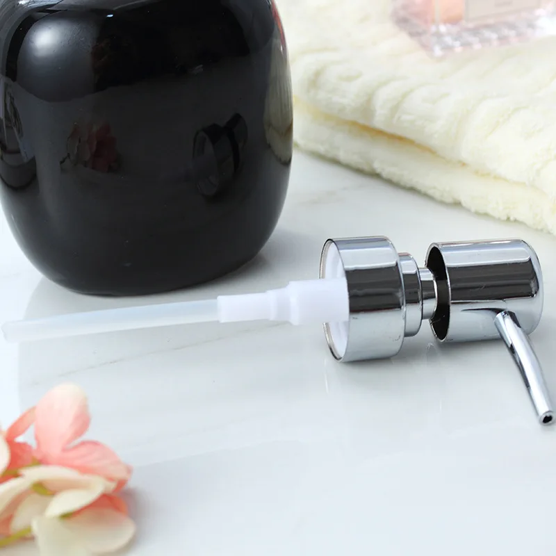 360 мл керамический диспенсер для жидкого мыла дома ванной комнаты шампунь душ