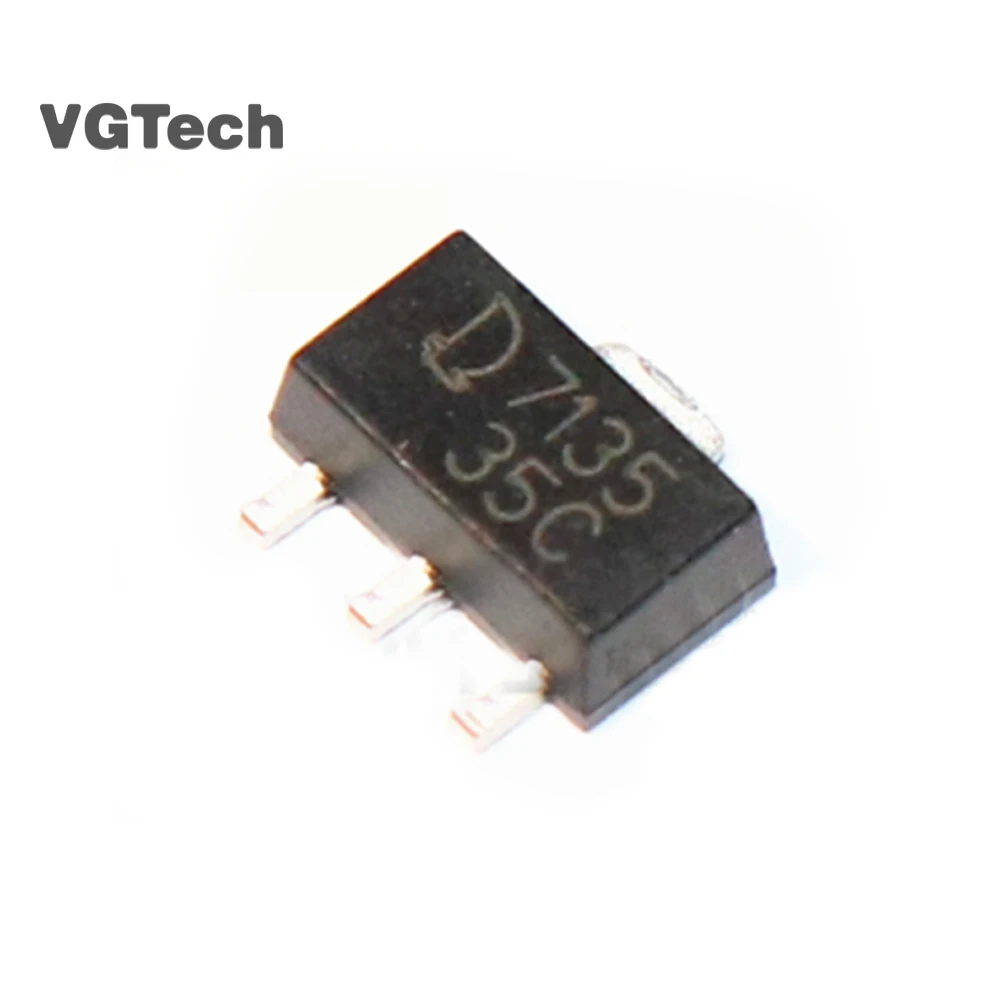 

10 шт. AMC7135PKFT SOT89 AMC7135 MEL7135 SOT Новый и оригинальный