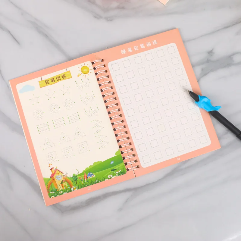 

Chinese Copybook Stroke Training For Calligraphy Books For Kids Word Children's Book Handwriting Learning hanzi Practice Book