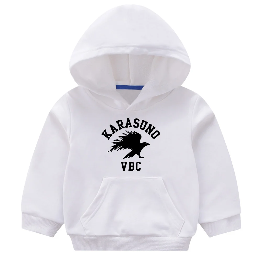 

Haikyuu Karasuno Volleyball Club Children Sweatshirt Boy Girls Streetwear Print Hoodies Pullovers 2020 Fashion Harajuku Hoodie