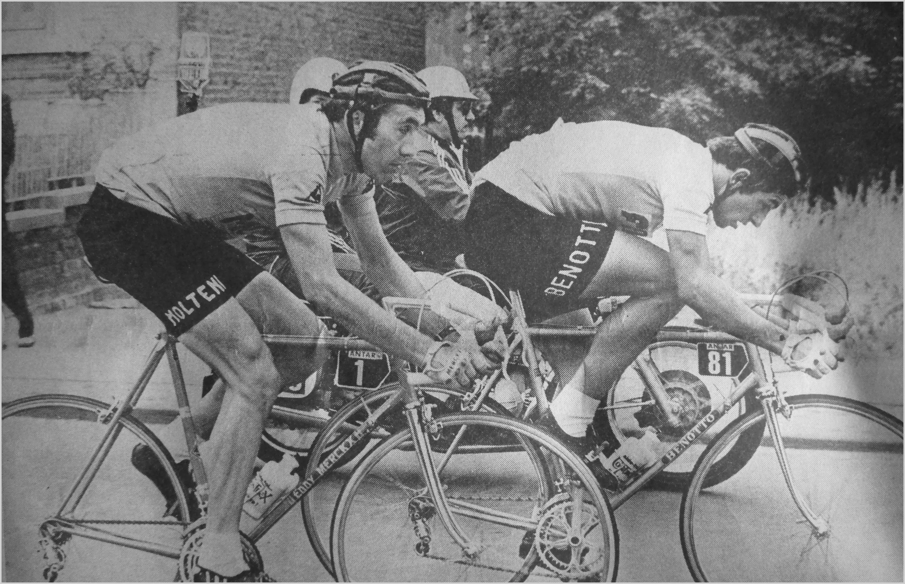 Велосипедная езда 1975 фотография велосипеда Летающий голландец классические
