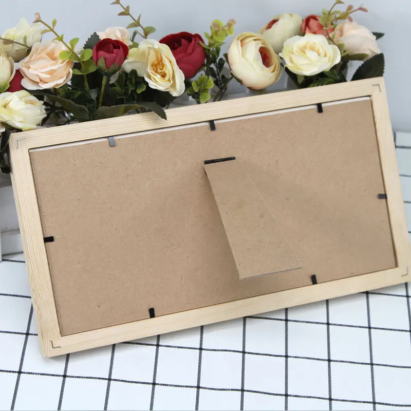 1 шт. цельная деревянная креативная комбинационная рамка Детская Свадебная