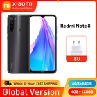 Смартфон Xiaomi Redmi Note 8, 2021 дюйма, 4 + 64 ГБ, 8 ядер, 4000 мА ч, 48 МП