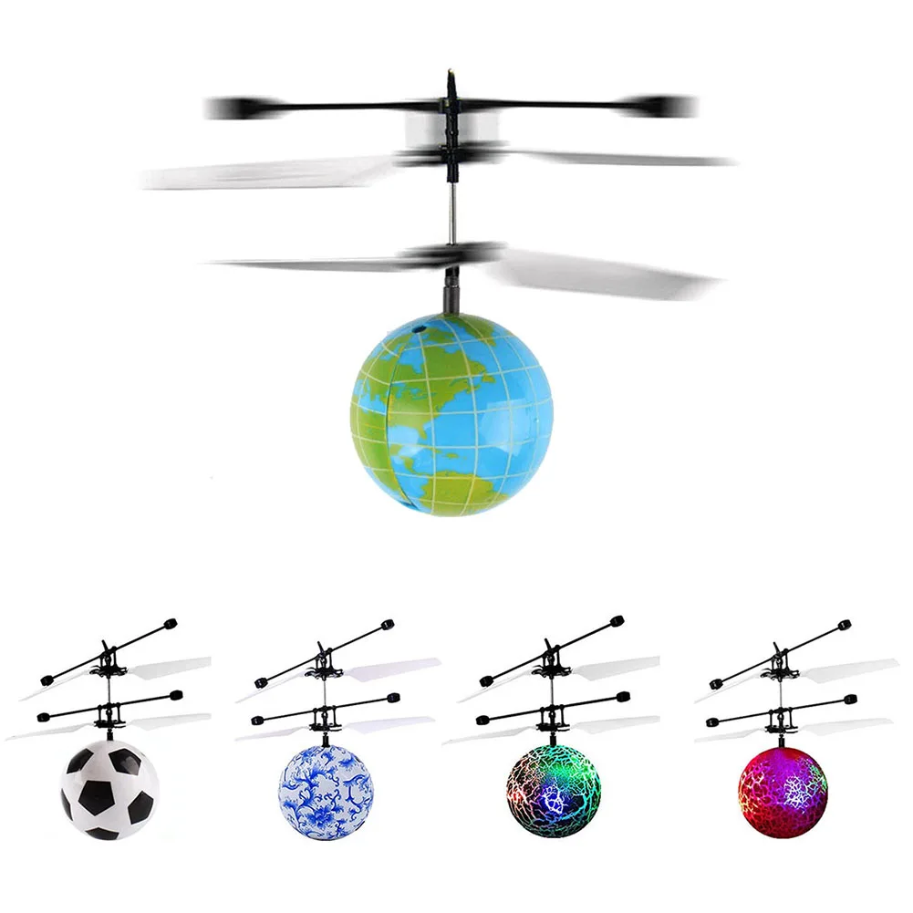 

Funny Glowing LED Flying Ball Toy Lighting Obstacle Sensor Flying Ball Infrared Induction High-tech Educational toys