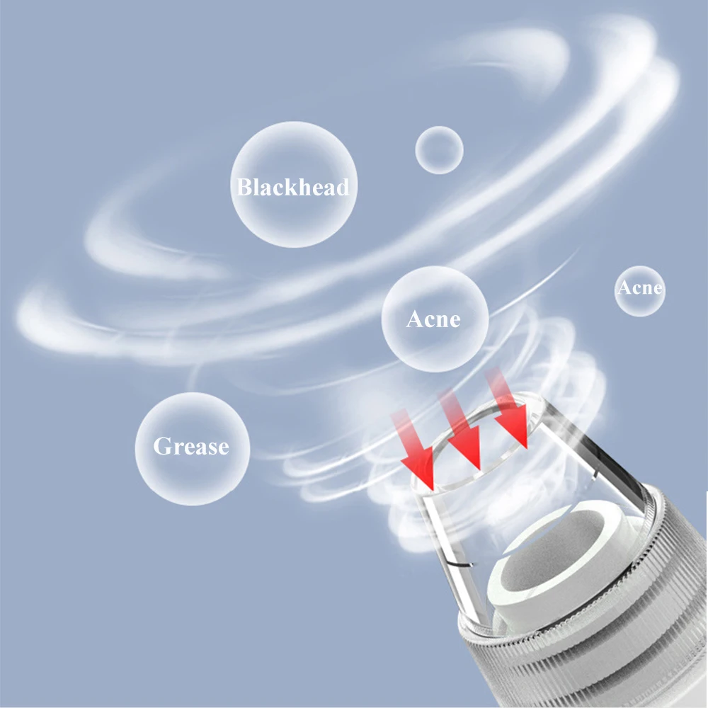 

Pore cleaner blackhead remover vacuum Face skin care Black heads Acne Pimple Removal Vacuum cleaner black dot Removal Tools