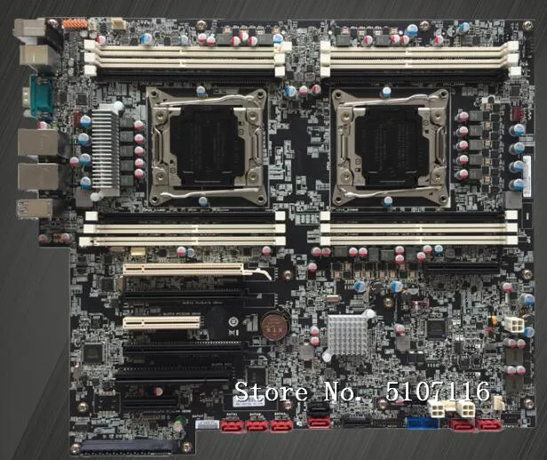 Высококачественная настольная материнская плата для P700 X99 00FC855 P710 Двойной материнская плата рабочей станции будет испытания перед отправкой