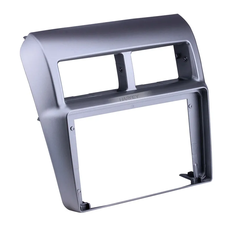 Harfey Серебристая Рамка 9 ''автомобильный радиоприемник пластина для 2013-2019 Toyota